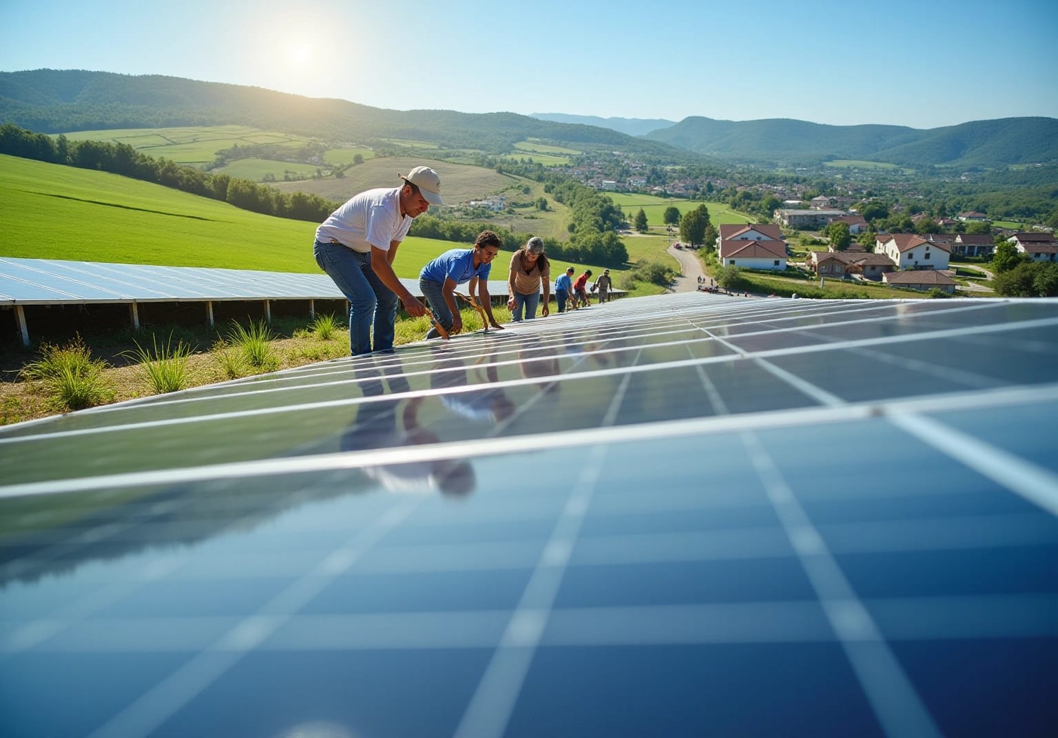 Local Economic Impacts of Solar Farms vs. Traditional Energy Projects